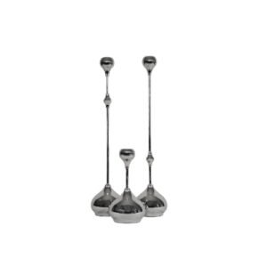 Luxury Stainless Steel – Set of 3