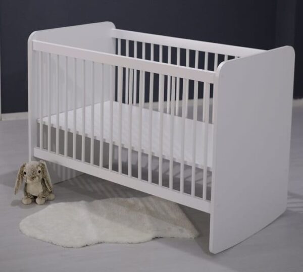BW1020 White Rocking Crib 120*60