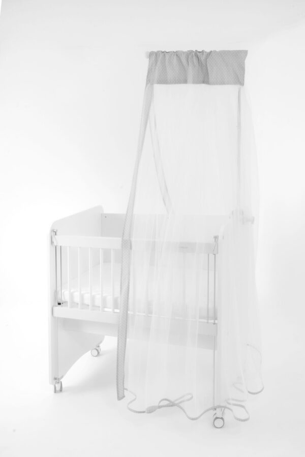 Baby Crib Mosquito Net Grey