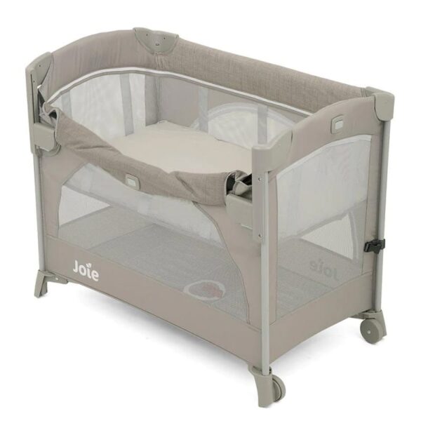 Joie Kubbie Sleep Compact Travel Cot - Wheat