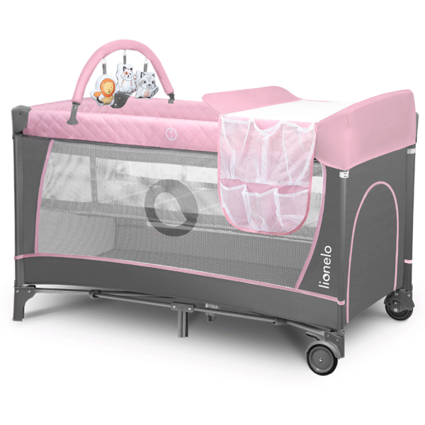 Lionelo Flower Flamingo — Cot 2in1