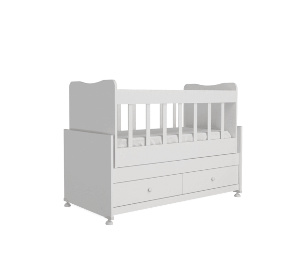 Mini Sansa Rocking Bed White
