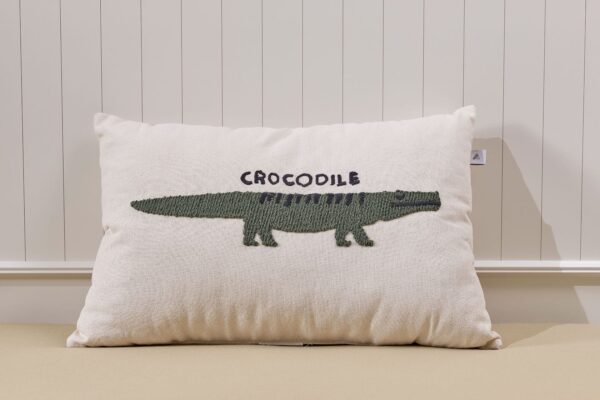 Almila Safari Cushion Crocodile No 3 - Image 2