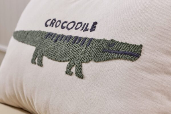 Almila Safari Cushion Crocodile No 3 - Image 4