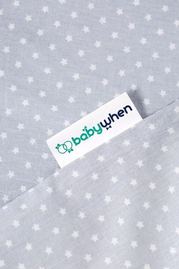 BW1113 Baby Bedding Set Grey 90*50 - Image 3