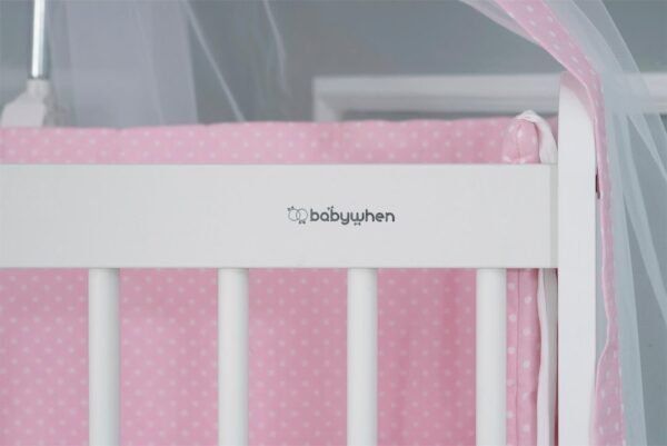 BW1211 Baby Bedding Set Pink 120*60 - Image 5