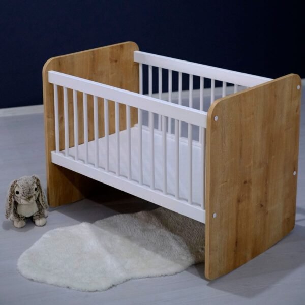 BW1011 Wooden Rocking Crib 50x90