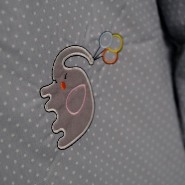 BW1113 Baby Bedding Set Grey 90*50 - Image 5
