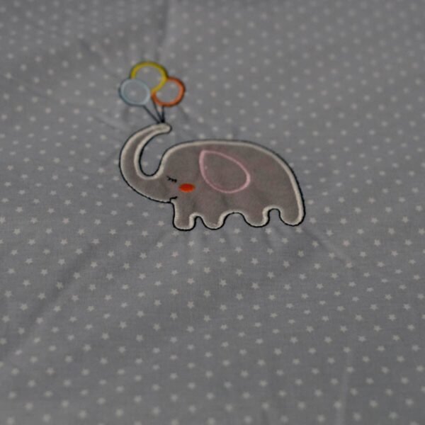 BW1113 Baby Bedding Set Grey 90*50 - Image 7