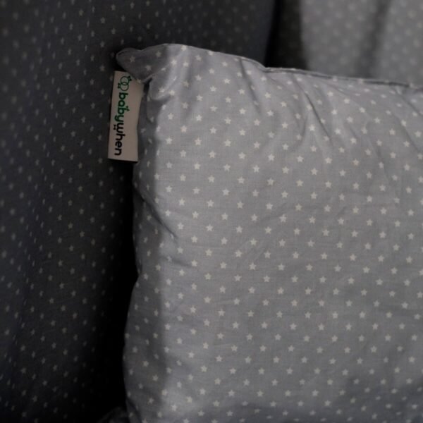 BW1113 Baby Bedding Set Grey 90*50 - Image 4