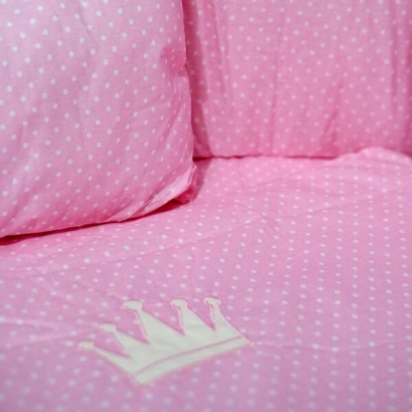 BW1211 Baby Bedding Set Pink 120*60 - Image 2