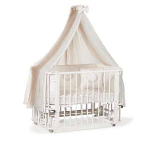 Ege 4 in 1 Baby Crib White (AW-1)