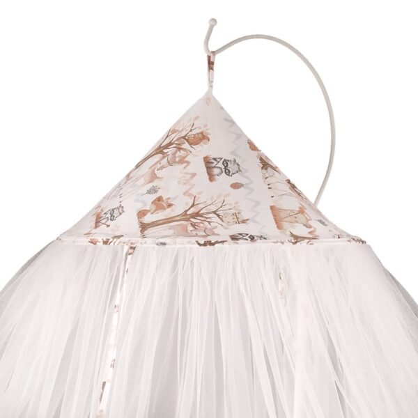 Baby Bed Moon Cone Mosquito Net Ivory