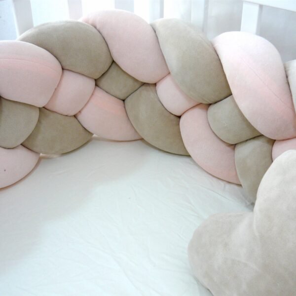 Aurora Braided Bedding Set Flamingo - Image 4