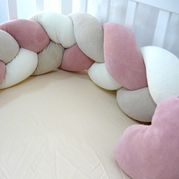 Bella Braided Bedding Set Rouge - Image 4