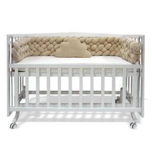 Fluffy Braided Bedding Set Mocha
