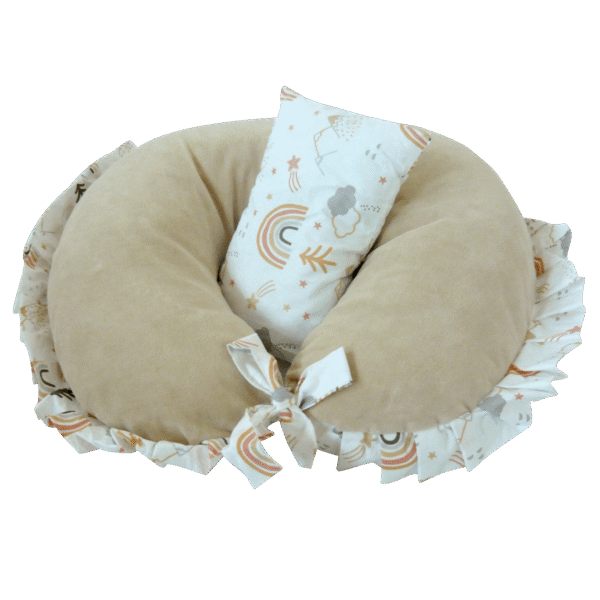 Olivia Breastfeeding Pillow Mocha - Image 2