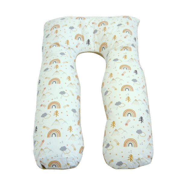 Emma Pregnancy Pillow Mocha