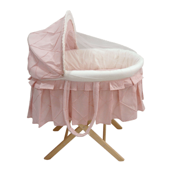 Elegance Baby Bassinet Pink