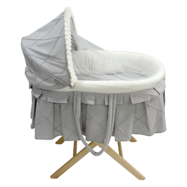 Elegance Baby Bassinet Grey