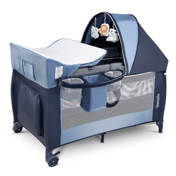 Lionelo Sven Plus Pink Rose - cot 2 in 1 - Image 6