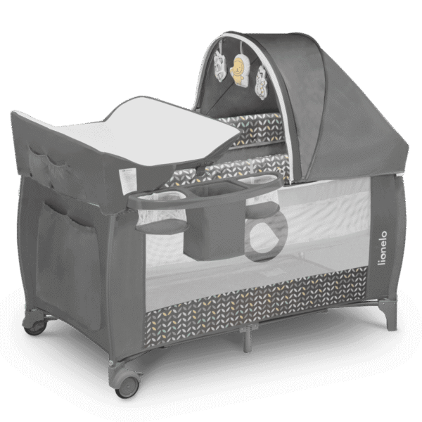 Lionelo Sven Plus Pink Rose - cot 2 in 1 - Image 11