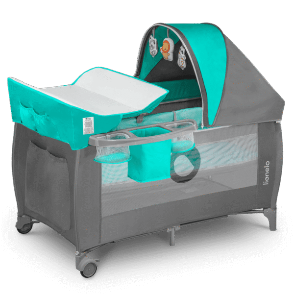 Lionelo Sven Plus Pink Rose - cot 2 in 1 - Image 16
