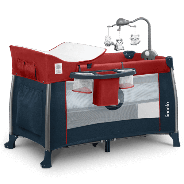 Lionelo Sven Plus Pink Rose - cot 2 in 1 - Image 19