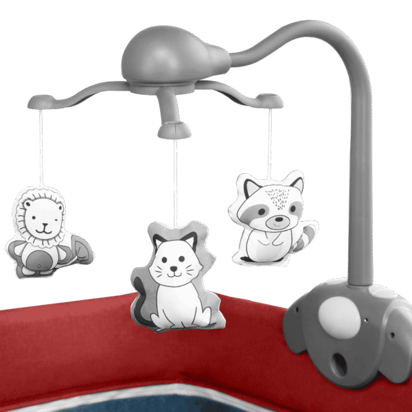 Lionelo Sven Plus Pink Rose - cot 2 in 1 - Image 20