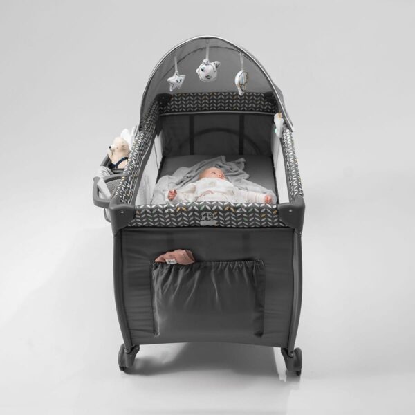 Lionelo Sven Plus Pink Rose - cot 2 in 1 - Image 15